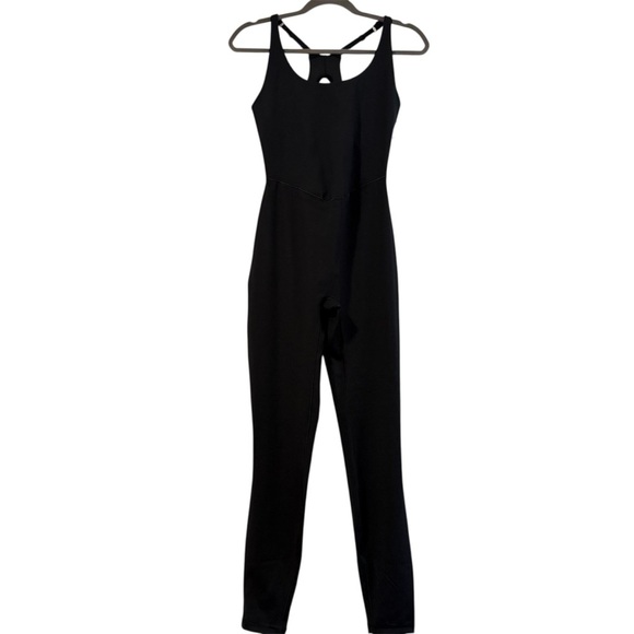 Savage X Fenty Bond Babe Jumpsuit Black Size M 8-10 - Picture 6 of 13